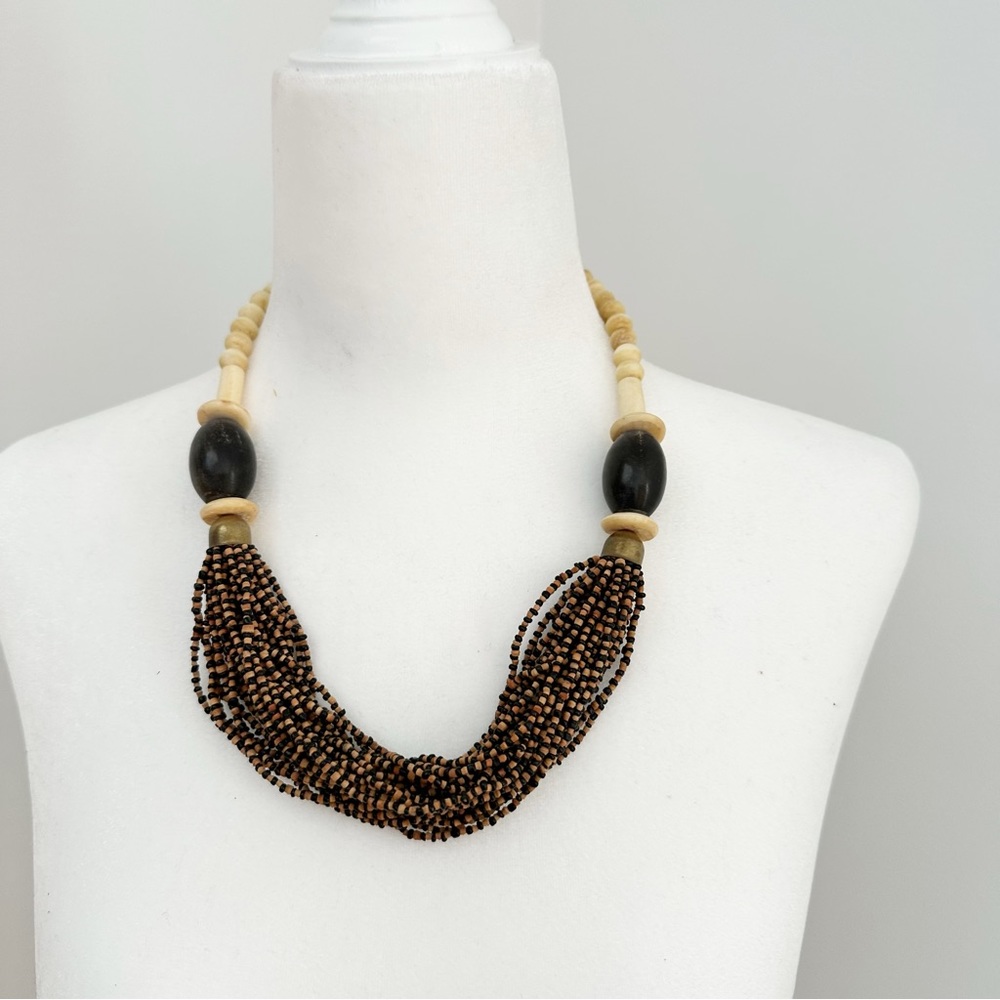 Beaded Necklace Made in India Vintage
